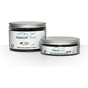 Askoll 280527 dieet voer voor rode vis, granulaat, M