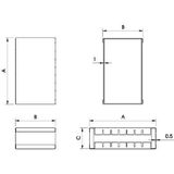 DUBBELE RFI BEHUIZING - 106 x 50 x 26mm