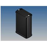 Velleman - TK12-E.9 - Aluminium Behuizing - Zwart - 100 x 59.9 x 30.9 mm - Met Flens