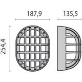 Performance in Lighting LED Armatuur | 10W 3000K 229lm 830  |  IP66