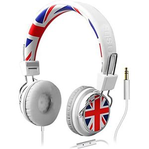 SBS TTHEADPHONEDJUK koptelefoon, bekabeld, met knop en microfoon