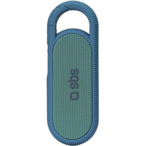 SBS Draagbare draadloze luidspreker (3 h, Oplaadbare batterij), Bluetooth luidspreker, Blauw