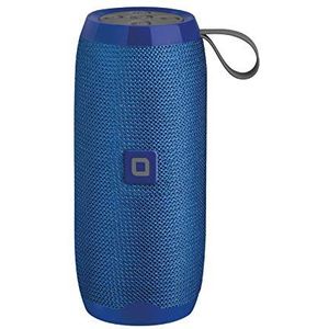 SBS JAM Wireless Stereo Speaker 10W Multifunctionele knoppen, handsfree functie, SD/TF-kaartspeler, AUX-ingang, USB-ingang voor het aansluiten van een sleutel met stoffen coating, blauw