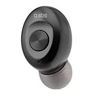 SBS Draadloze mono-headset voor muziek en oproepen, geïntegreerde microfoon, tot 2,5 uur luistertijd, magnetisch laadstation met USB-poort