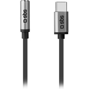 Adapterkabel SBS type C-stekker op 3,55 mm jack.
