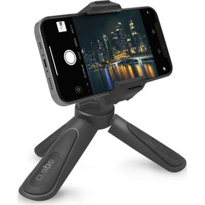 SBS Selfie Statief compact zwart, Andere smartphone accessoires, Zwart