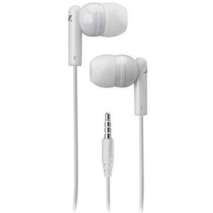 MUSIC HERO Stereo-hoofdtelefoon, bekabeld, met 3,5 mm jackstekker, 1,2 m, met geïntegreerde microfoon en oproepbeantwoorden/beëindiging