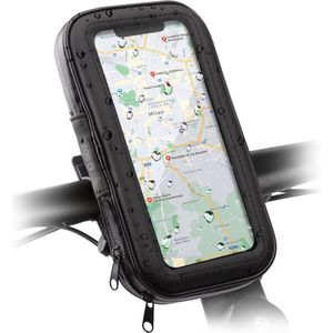SBS Rain Resistant Telefoonhouder Fiets - Zwart