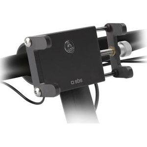 SBS Aluminium Telefoonhouder Fiets - Zwart