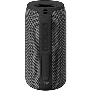 SBS JAZ Wizard Draagbare luidspreker, 10 watt, draadloze multibronluidspreker met AUX-ingangen, USB, SD, IPX5 waterdicht, tot 5 uur muziek, geïntegreerde handsfree, zwart, uniek