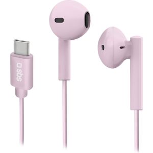 SBS - Studio Mix 65c - Koptelefoon - Roze - Draadloos met USB-C Aansluiting