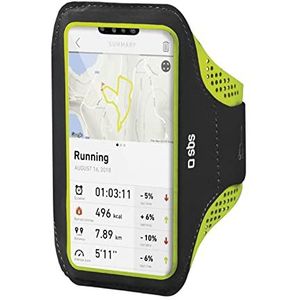 SBS Tesportfitband3xl, Smartphone sportarmband, Zwart