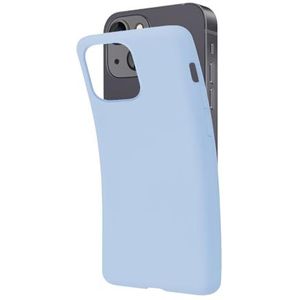 SBS Coque iPhone 13 Bleu Cement Pantone 2127 C Coque Souple Souple Flexible Anti-Rayures Coque Mince et Confortable à Tenir dans votre Poche Housse Compatible Charge Sans Fil