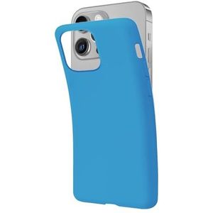 SBS Coque iPhone 13 Pro Bleu Sea Blue Pantone 7689 C Coque Souple Souple Flexible Anti-Rayures Coque Mince et Confortable à Tenir dans votre Poche Housse Compatible Charge Sans Fil