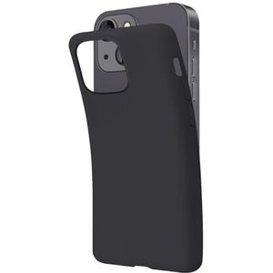 SBS Panther Pantone Black C-hoesje voor iPhone 13 Mini, zacht, flexibel, krasbestendig, dun, comfortabel in de tas, compatibel met draadloos opladen