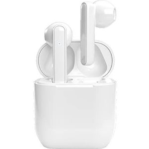 SBS - Nubox - Draadloze Stereo Hoofdtelefoon - Wit - True Wireless