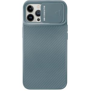 case&me Coque de protection complète pour appareil photo, iPhone 12 Mini, protection appareil photo amovible, gris