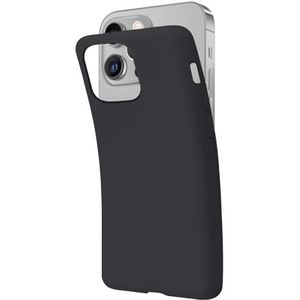 SBS Coque iPhone 14 Pro Max noir Panther Pantone Black C, étui souple et flexible anti-rayures, coque mince et confortable à tenir dans votre poche, étui compatible avec chargement sans fil