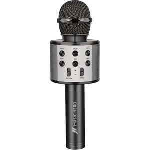 Music Hero - Karaoke Microfoon - Draadloos - 5 W - Inclusief Effecten