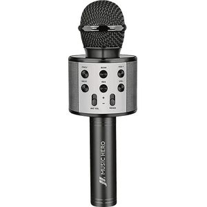 Music Hero Karaoke microfoon, 5 W, draadloze karaoke-microfoon met effecten