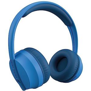 SBS Casque sans Fil SKIDUP avec Microphone et Commandes intégrés, Oreillettes rembourrées et Bandeau réglable, jusqu'à 20 Heures de Musique et d'appels, câble de Chargement USB-C Inclus