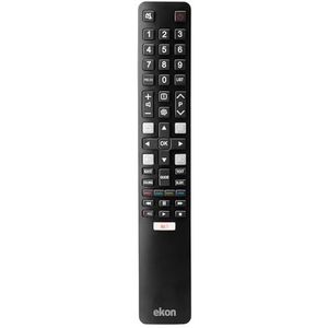 Ekon Télécommande universelle pour TV et Smart TV TCL, télécommande de remplacement avec contrôle intuitif, raccourcis pour applications et services de streaming, sans installation immédiate prête à