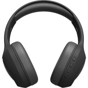 JAZ FUN TRACK - draadloze hoofdtelefoon in samenwerking met MTV (ANC, 24 h, Draadloze), Koptelefoon, Zwart