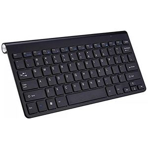 ZAORUN Computer Draadloos toetsenbord, USB Externe Notebook Desktop Computer Universele Mini Draadloze Toetsenbord Muis, Stijl: Toetsenbord (Kleur: Zwart)