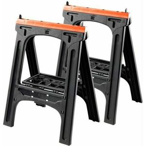 Multifunctionele opvouwbare zaagbok - set van 2 - Capaciteit 200 kg