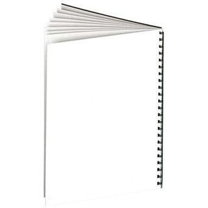 Einbanddeckel, Karton, 250 m², A4, weiß, 100 Kartons