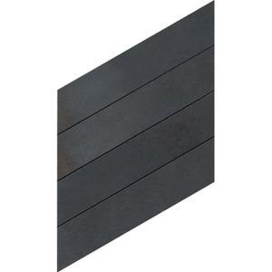 Douglas & Jones - Mozaïek Metals Iron - Wandtegel - Zwart - Porcellanato