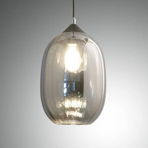 Fabas Luce Infinity hanglamp van glas, 1-lamp, Ø 20cm