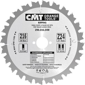 CMT 290.190.12 M Ripping Blade Z-12 D-190 B-30 K-2,6 P-1,6