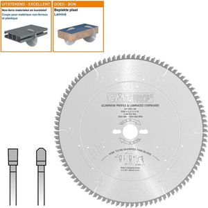 CMT Orange Tools cirkelzaagblad HW 305 x 3,2/2,5 x 30 Z = 96 TCG - 297.096.13M - voor ijzervrij materiaal, plastic en laminaat