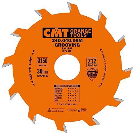 CMT Orange Tools - 240.040.06M - Cirkelzaagblad - 150 x 4 x 30 Z 12