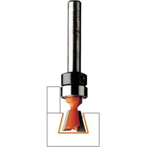 CMT - Zwaluwstaartfrees met kogellager, HWM - Frees - Snijgereedschappen - Verbindingsfrees - 1 Stuk(s)