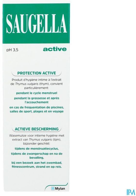 Saugella Active Emuls 250ml