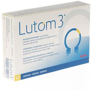 Lutom 3 - Vitamine A - 30 Capsules - Omega 3 - Luteïne - Zeaxanthine