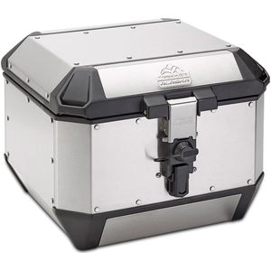 Trekker - Alaska - Motorkoffer - Natuurlijk Aluminium - 44 LTR