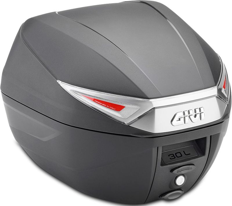 MONOLOCK - C30 - Topkoffer - Zwart - Kunststof - 30 Liter Inhoud