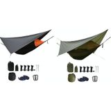 Strut Mosquito Net Hammock Diamond Sunshade Set Outdoor Camping Automatische Quick-Open Anti-Mosquito Hangmat Canopy Set