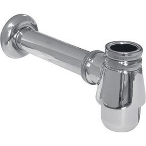 Nemo - Skill - Bekersifon - Verchroomd - Voor Bidet - Zonder Plug