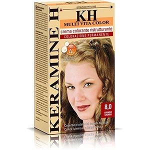 Keramine H Herstructurerende kleurcrème, lichtblond, 3 x 110 ml, in totaal 330 ml