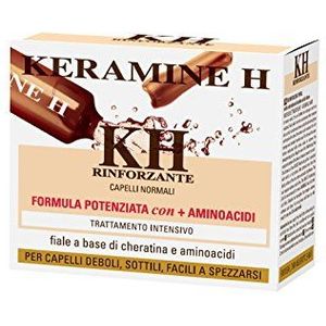 Keramine H - Witte haarversterker-ampul - 10 afzonderlijke dozen