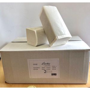 Handdoekpapier Z-Vouw Celstof 2 lgs 3750 stuks