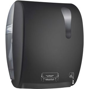 Marplast Colored papieren handdoekdispenser op rol, Autocut, 32x40,5x22,4cm, ABS, zwart mat
