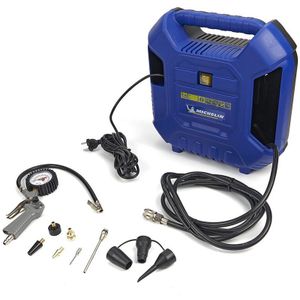 MICHELIN Air Force Compressor - Zonder Tank - Inclusief Opblaasaccessoires