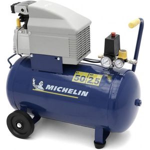 Michelin 2 Pk Professionele 50 Liter Compressor 10 Bar - 240 Liter Per Minuut