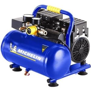 MICHELIN Draagbare luchtcompressor met lage ruis MX6/1-6 liter, olievrij, motor 1 pk, maximale druk 8 bar, luchtstroom 106 l/min, 6,4 m³/uur, 59 dB(A) lpA 4 m