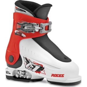 Roces Idea Up Skischoenen Kinderen Wit Rood Zwart